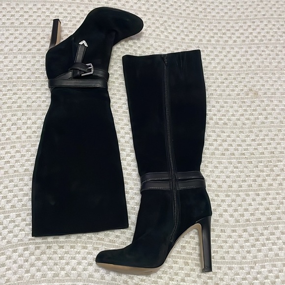 Antonio Melani Suede Heeled Boots - Picture 4 of 12